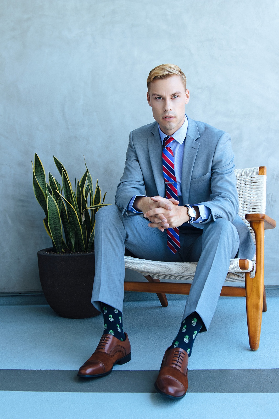 nyakkendő_kék_piros_selyem